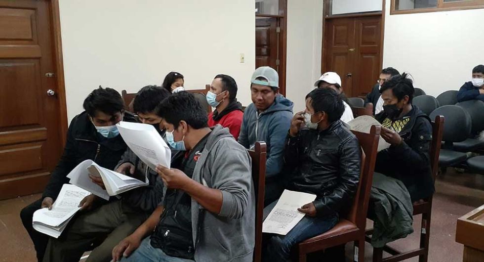 Juez dispone medidas sustitutivas para ‘antivacunas’ detenidos en bloqueo de Cochabamba