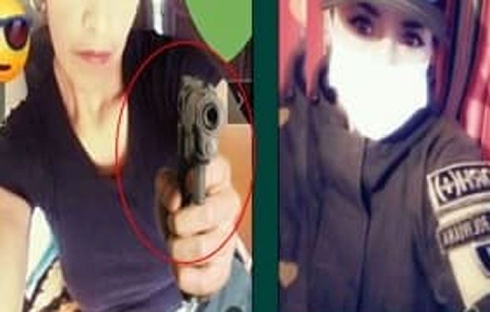 Capturan a mujer que se hacía pasar como policía en las redes sociales