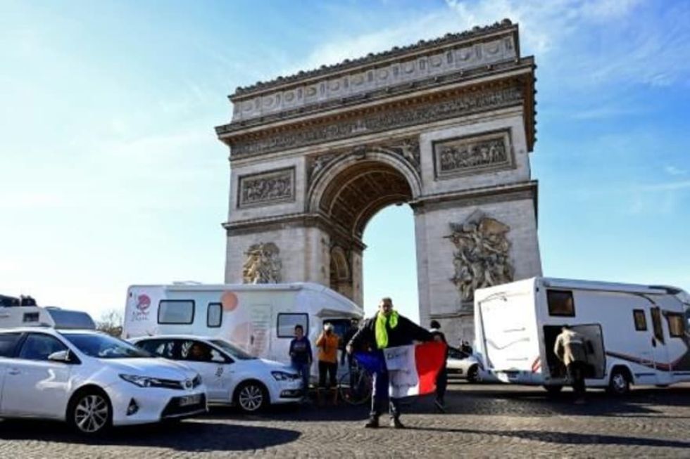 Después de París, los convoyes antivacunas se dirigen a Bruselas