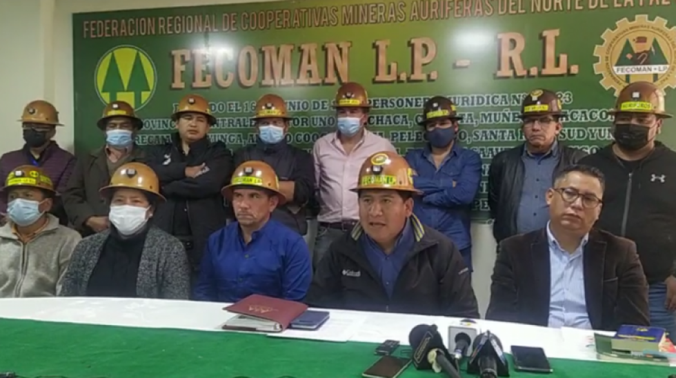 Mineros dan 72 horas a la AJAM para atender demandas sobre explotación en áreas protegidas