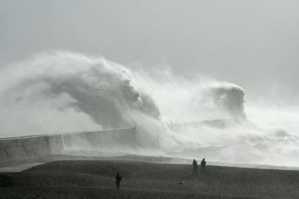 Tormenta Eunice se abate sobre el Reino Unido y pone a Europa en alerta