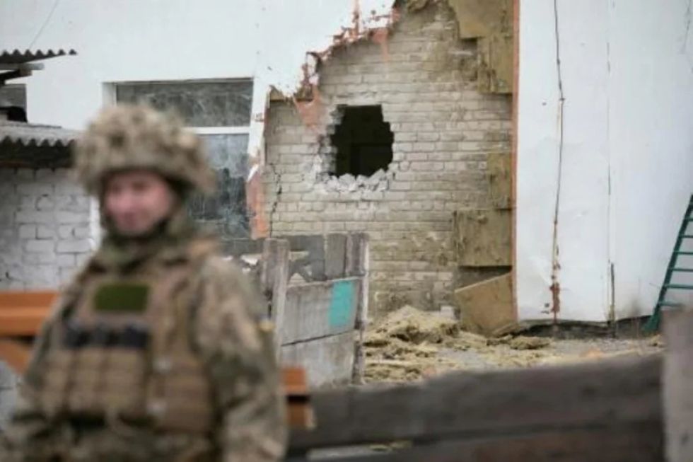 "Los niños estaban desayunando" durante bombardeo en guardería en Ucrania