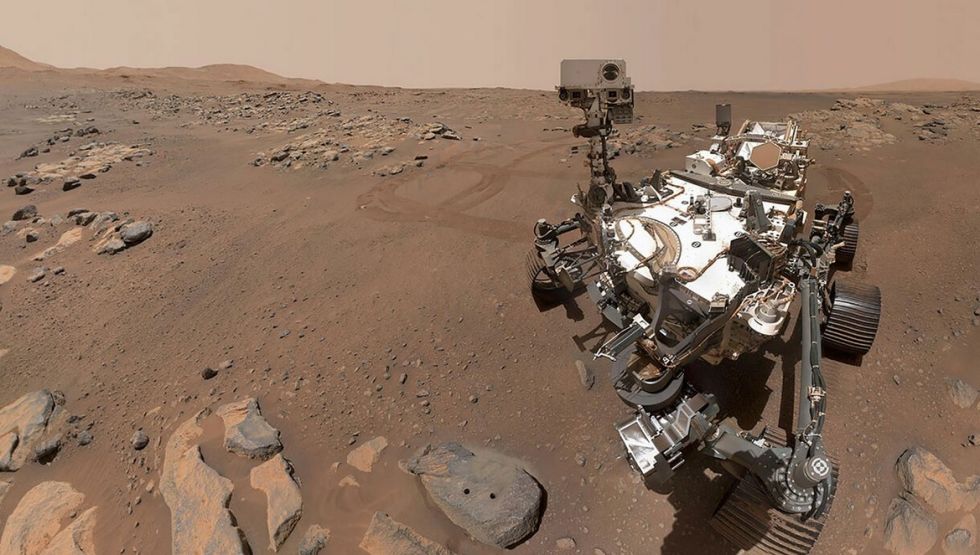El rover Perseverance cumple un año buscando rastros de vida en Marte