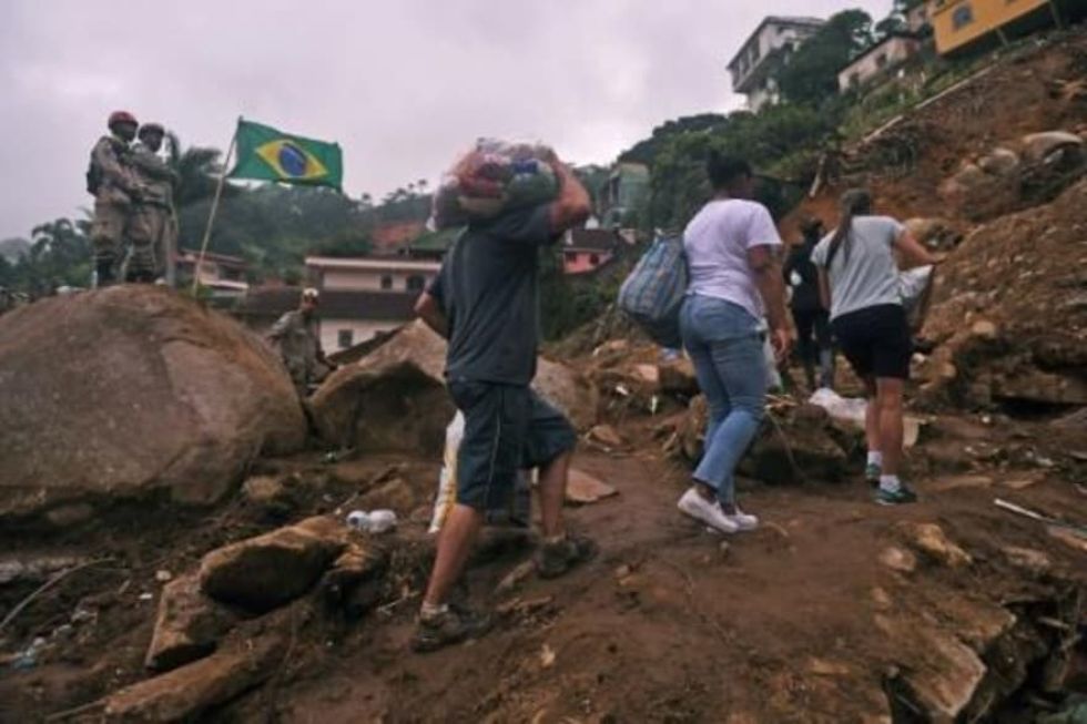 Los muertos por lluvias torrenciales récord en Petrópolis, Brasil, suben a 176