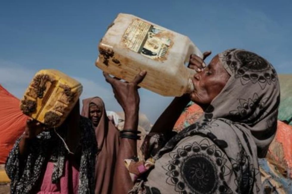 Baidoa, el último refugio para los que huyen de la sequía en Somalia