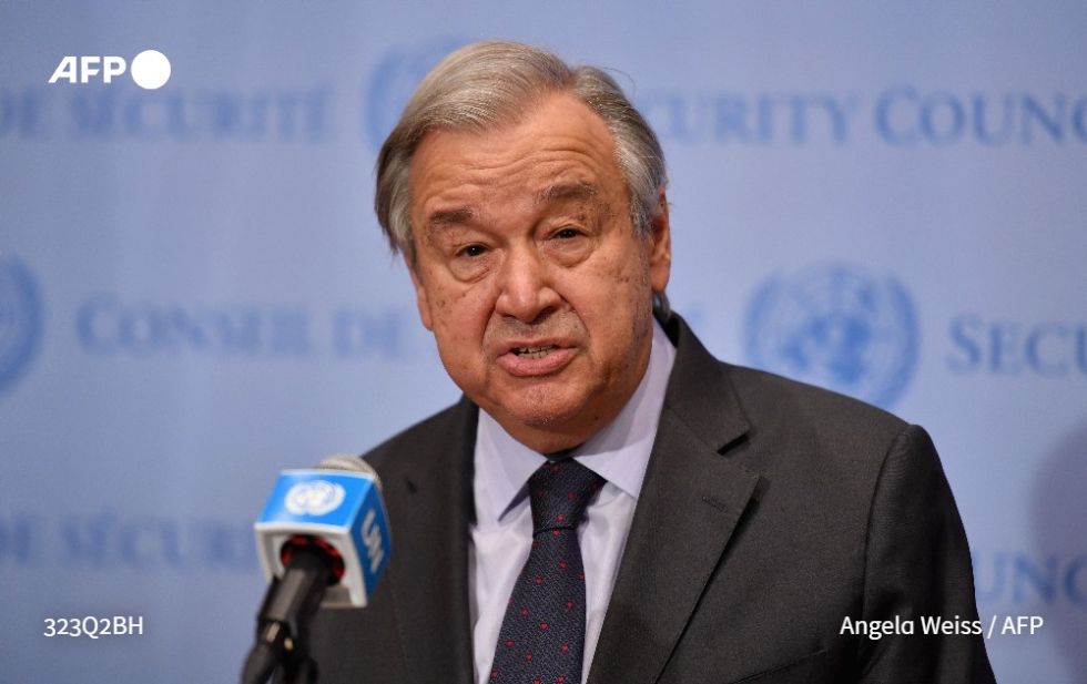 "En nombre de la humanidad", jefe de la ONU exhorta a Putin que pare el conflicto con Ucrania
