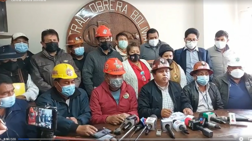 Ejecutivo de la COB llama a tomar los tribunales de justicia el 7 de marzo
