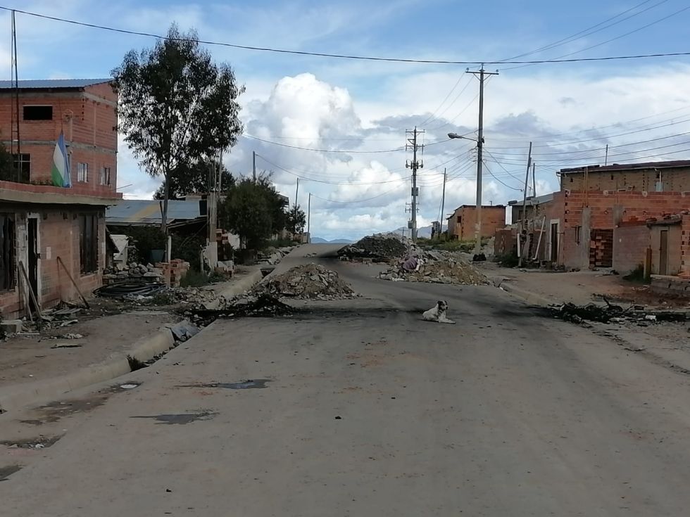 La Fejuve de La Paz declara cuarto intermedio en el bloqueo al relleno sanitario de Alpacoma