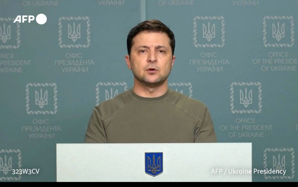 Presidente ucraniano Zelenski dice que "desbarató el plan" de Rusia