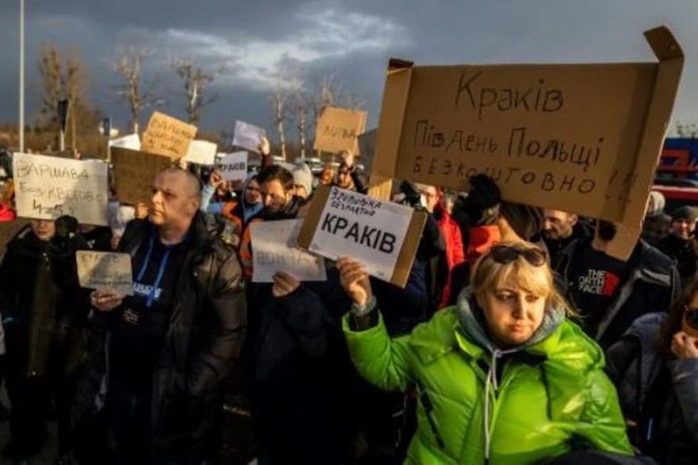 Ola de solidaridad en Polonia con los refugiados ucranianos
