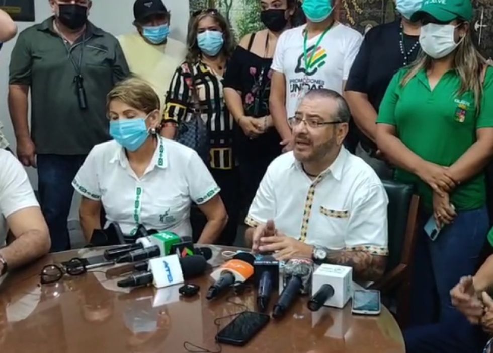 Calvo dice que el paro cívico es de conciencia, tiene respaldo y no atentará contra la economía de nadie