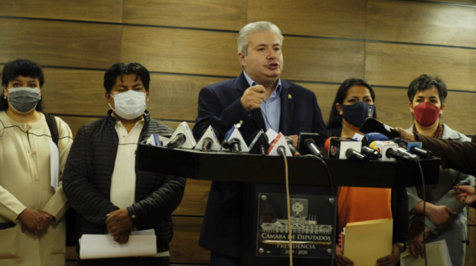 CC denuncia que el MAS pretende "direccionar" políticamente la elección del Defensor