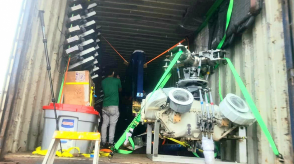 Santa Cruz: Aduana incauta un helicóptero valuado en más de 3 millones de Bolivianos