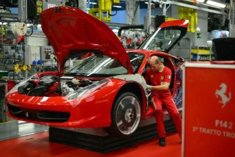 Ferrari suspende su producción para el mercado ruso