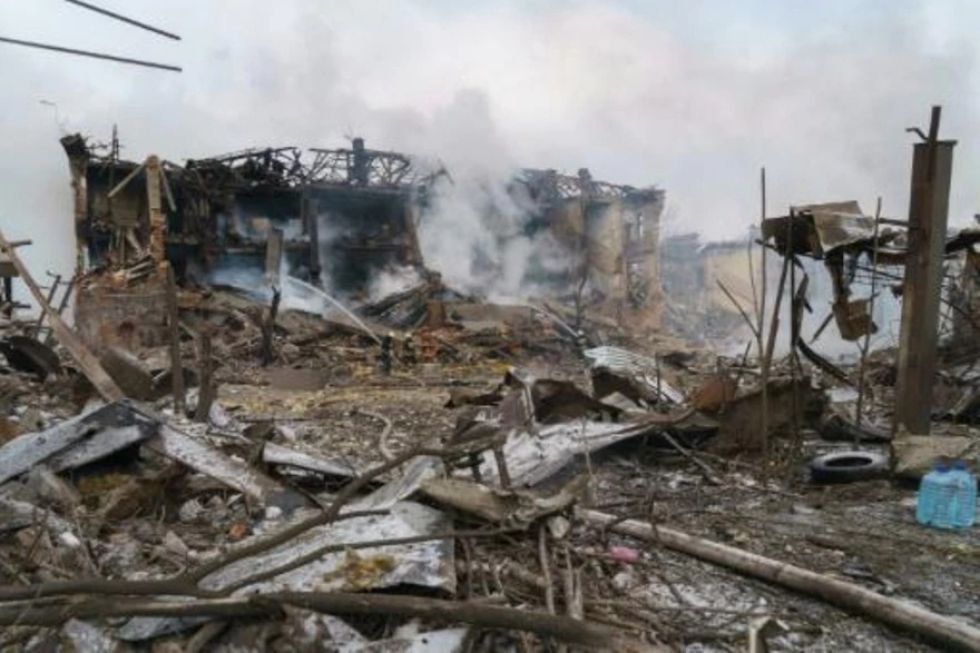 Rusia bombardea la ciudad de Dnipro, en el centro de Ucrania