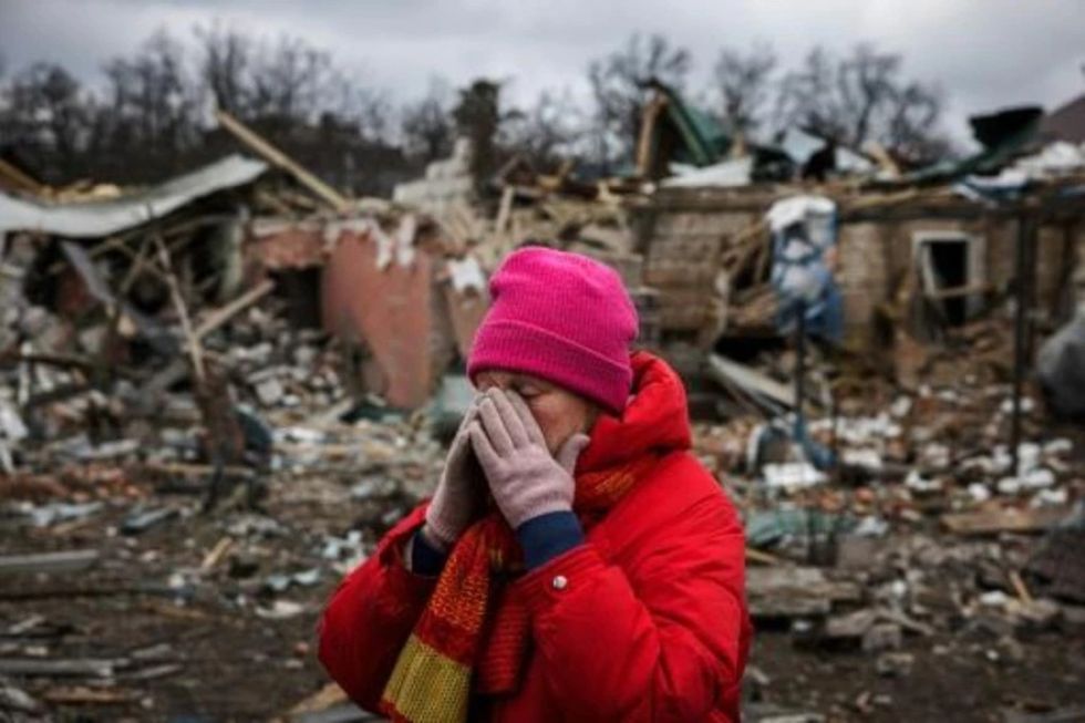 Los bombardeos convierten Irpin, en las afueras de Kiev, en una ciudad fantasma