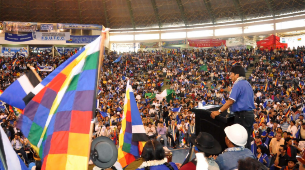 Regionales del MAS exigen al TSE viabilice un congreso para cambiar a Evo Morales de su dirección