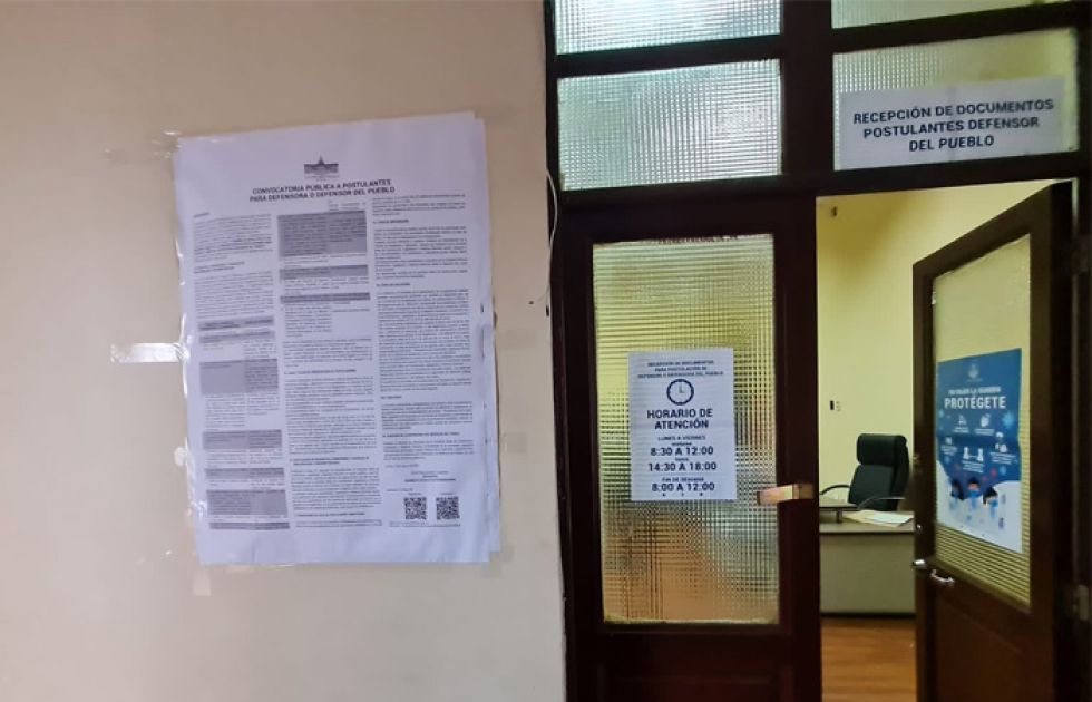 Senado reporta que aún no se presentan postulantes a Defensor del Pueblo