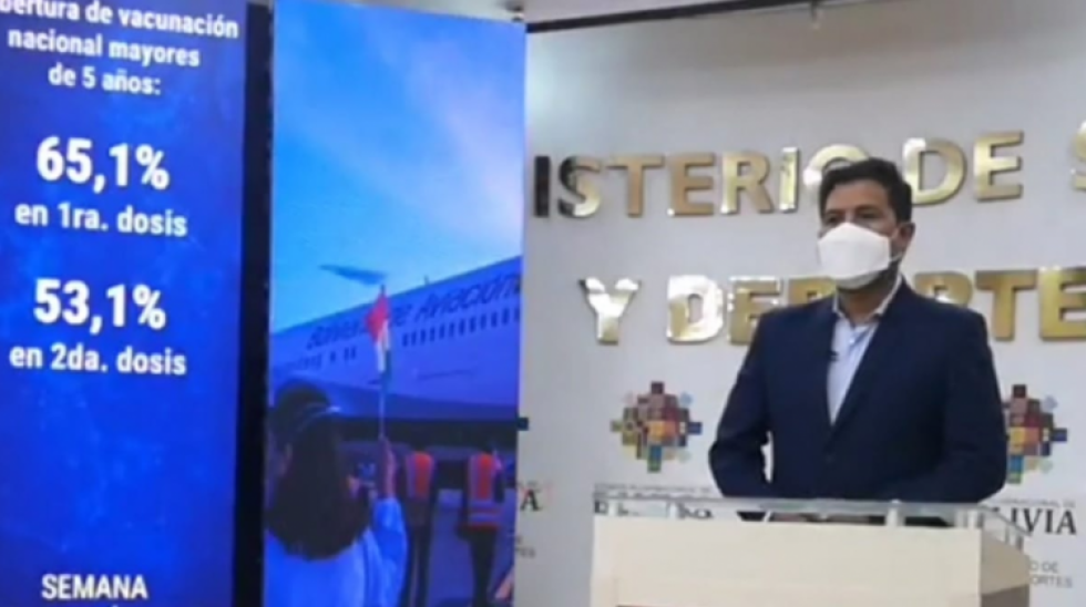 Ministerio de Salud reporta que La Paz, Pando, Cochabamba y Tarija registran incremento de contagios 