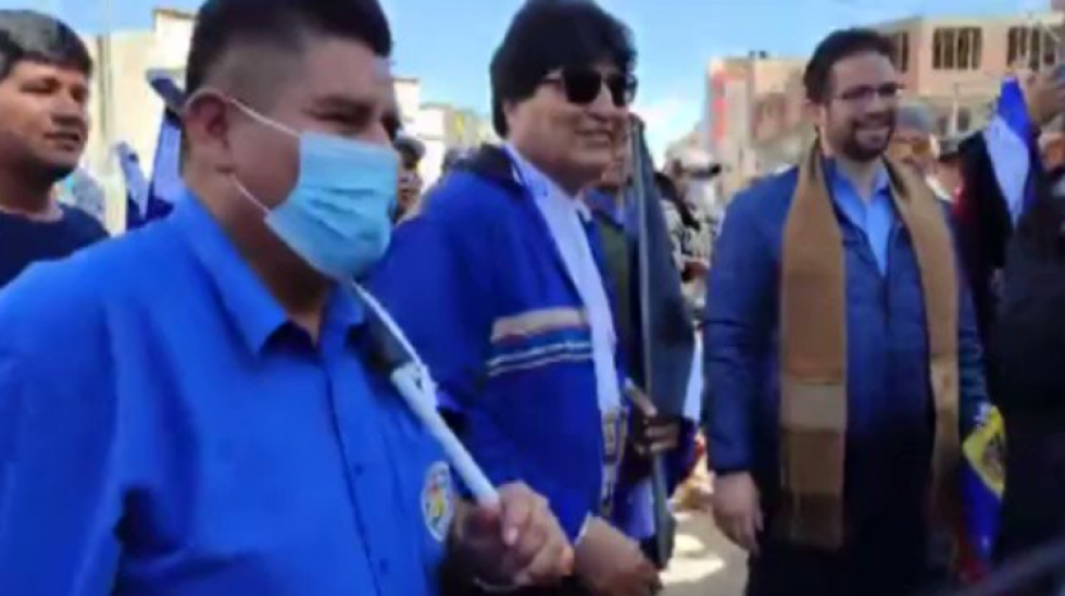 Saludo en Oruro entre Choquehuanca y Evo fue "fraternal", no distante, dice diputado del MAS