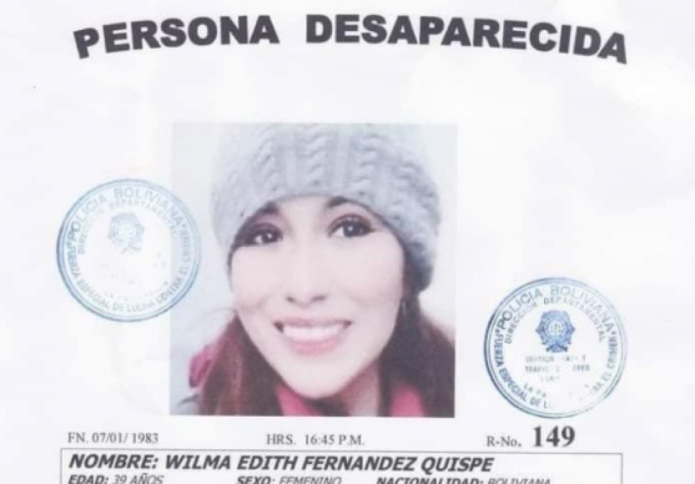 Policía encuentra el cuerpo sin vida de Wilma, la joven que llegó de Londres