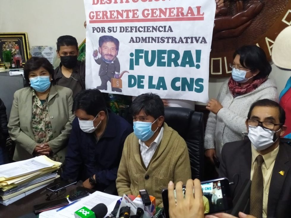 Fensegural convoca a otro paro, esta vez de 48 horas por la destitución del gerente Herland Tejerina