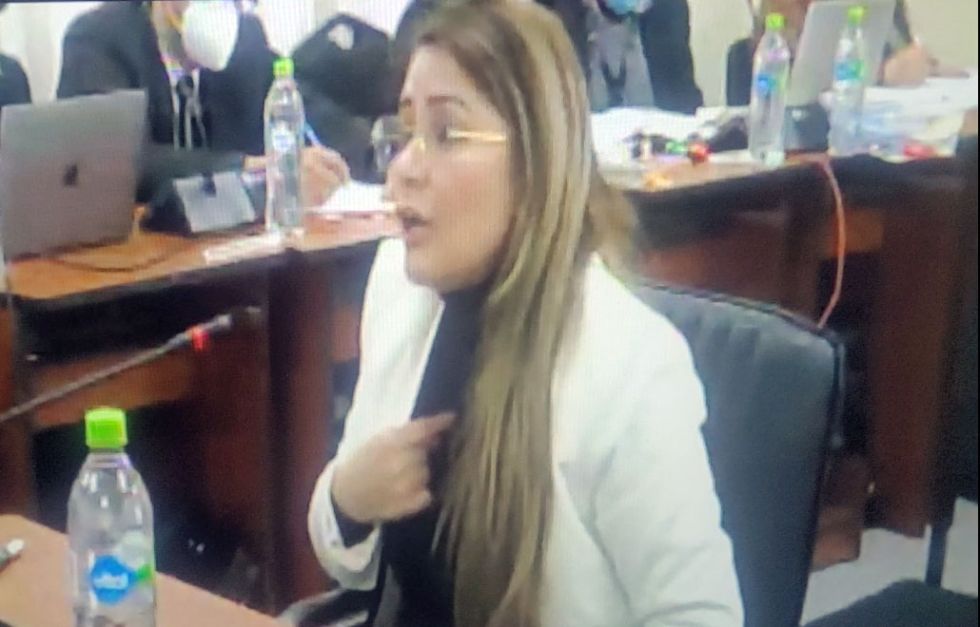 Jeanine Añez frente a los jueces: ‘Mi delito fue pacificar el país’