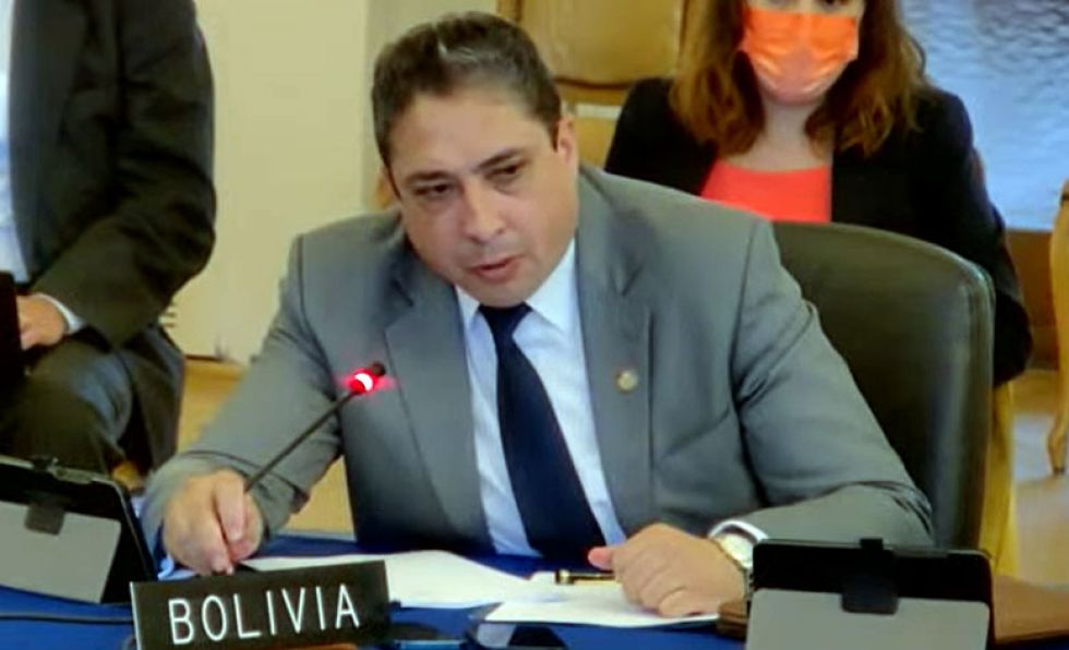 OEA suspende estatus de observador de Rusia; Embajador de Bolivia cuestiona la decisión y se abstiene de votar