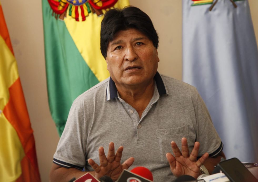 Evo Morales se queja que en "narcoaudios" no hay detenidos y que tiktokers pisacoca fue montado