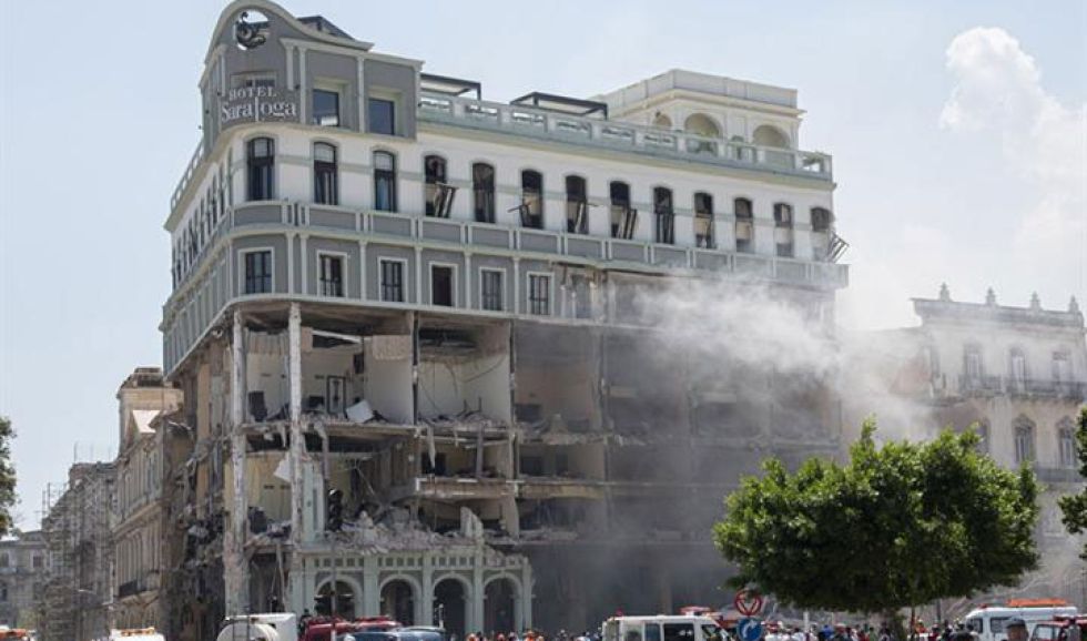 Suman 18 los fallecidos por la explosión registrada en un hotel de Cuba