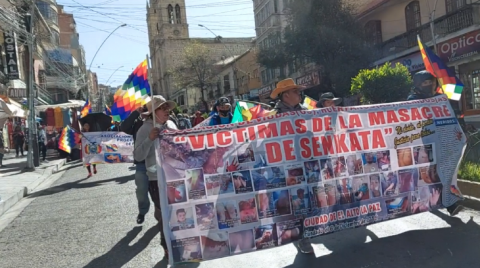 Víctimas al Gobierno: Bonito se llenan la boca y dicen nuestros heridos de Senkata y Sacaba