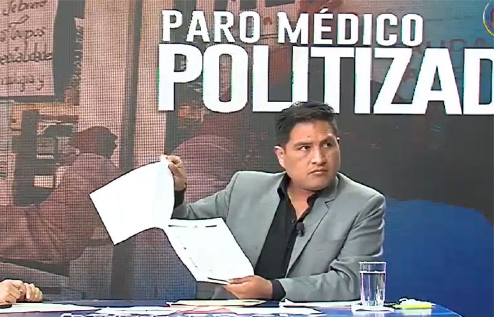 Ministro Auza ve actitud desestabilizadora del Colegio Médico ante incremento de las enfermedades de invierno