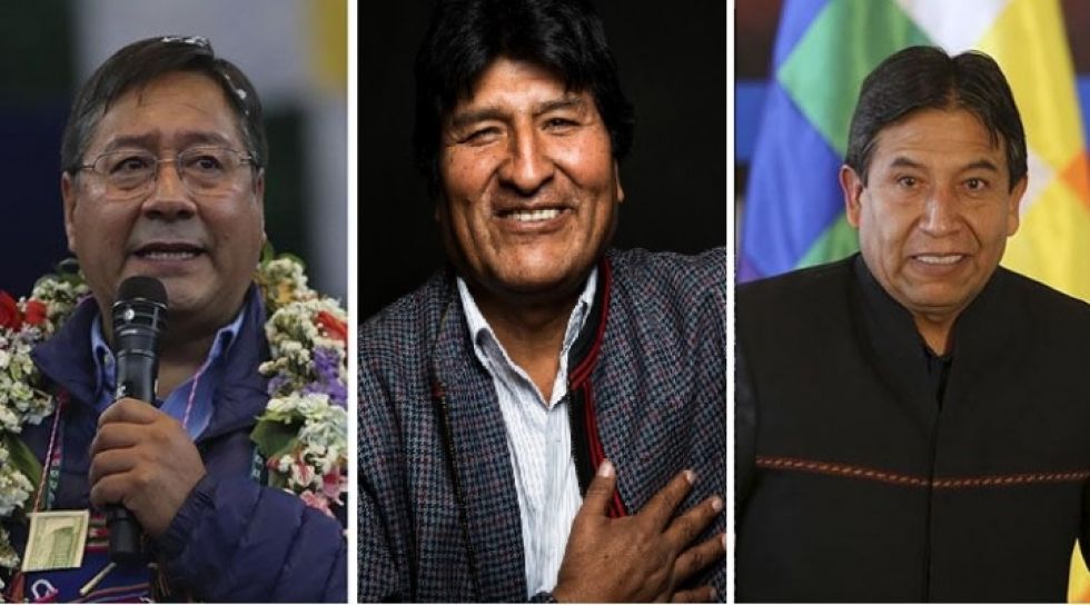 Evo Morales no sigue a Arce ni Choquehuanca en Twitter