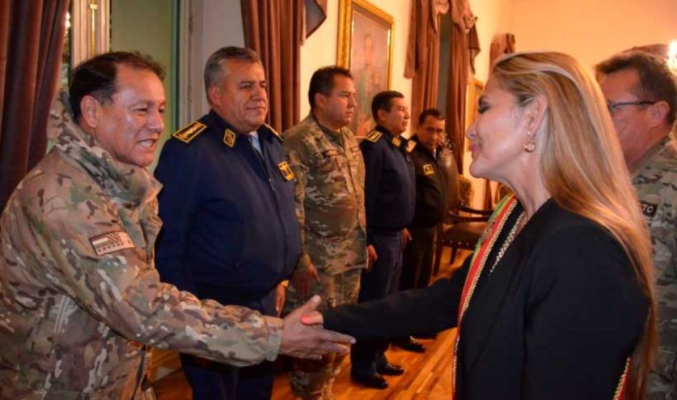 Estos son los exjefes militares y de la Policía sentenciados junto a Jeanine Añez