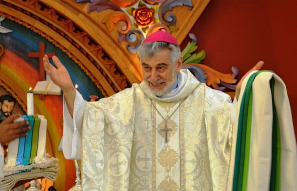 Agradecen a Sergio Gualberti y dan la bienvenida a monseñor René Leigue