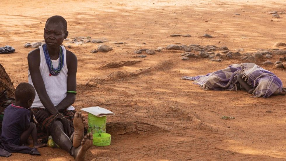 El hambre gana terreno en una región remota de Uganda