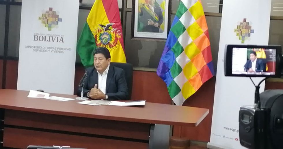 Ministro Montaño convoca reunión con Perú, Brasil, Paraguay y Uruguay sobre el tren bioceánico