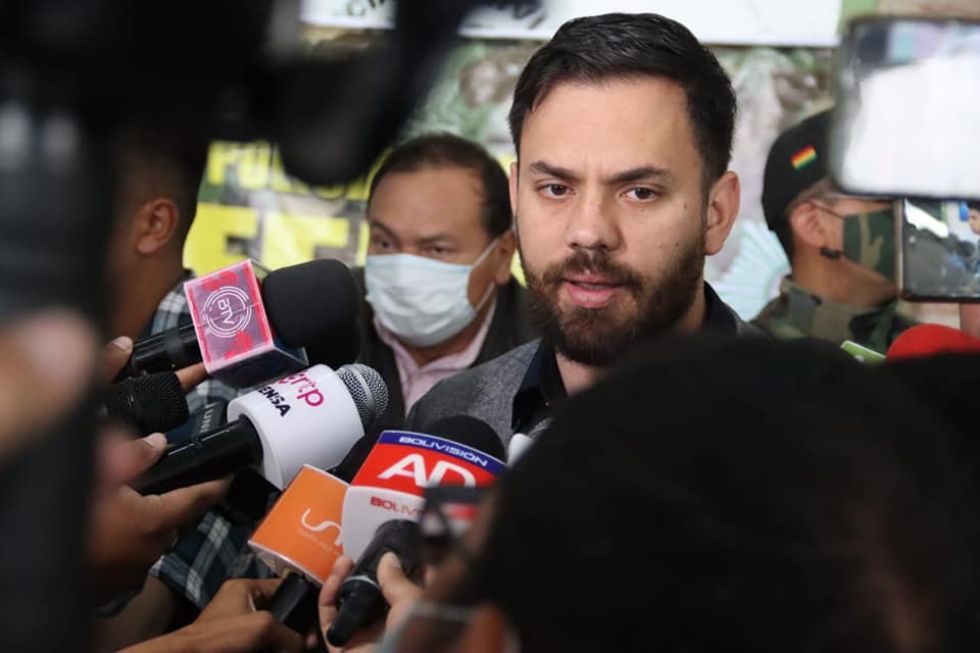 Ministro Del Castillo niega diferencias con Morales y lo califica como el ‘líder histórico’ del país