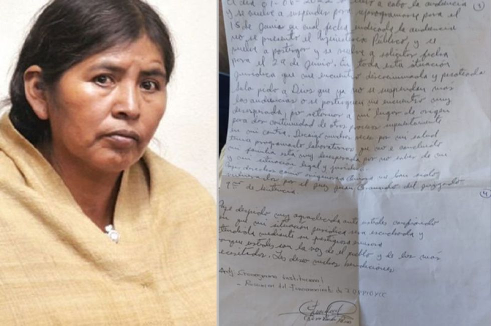 Elvira Parra, desesperada tras siete años de detención: ‘pienso que se hacen la burla de mí’