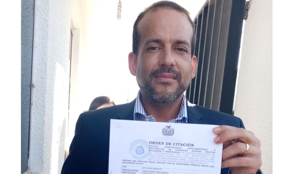 Gobernador Camacho es notificado para declarar en Santa Cruz por el caso ‘Golpe I’
