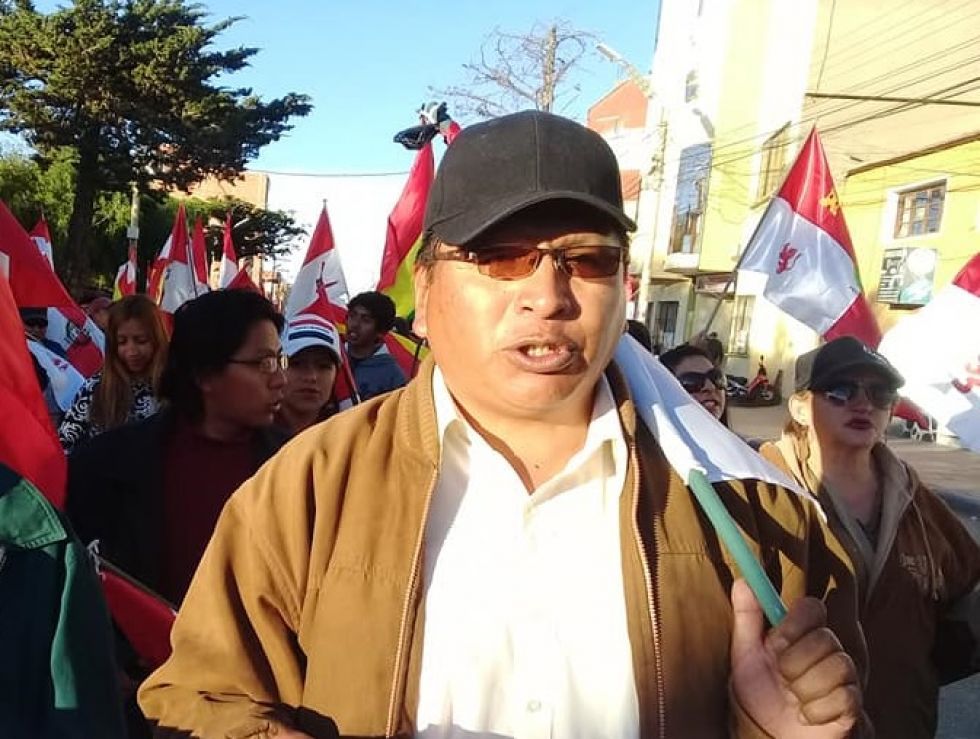 La Fiscalía imputa a Llally y él dice que no fue notificado 