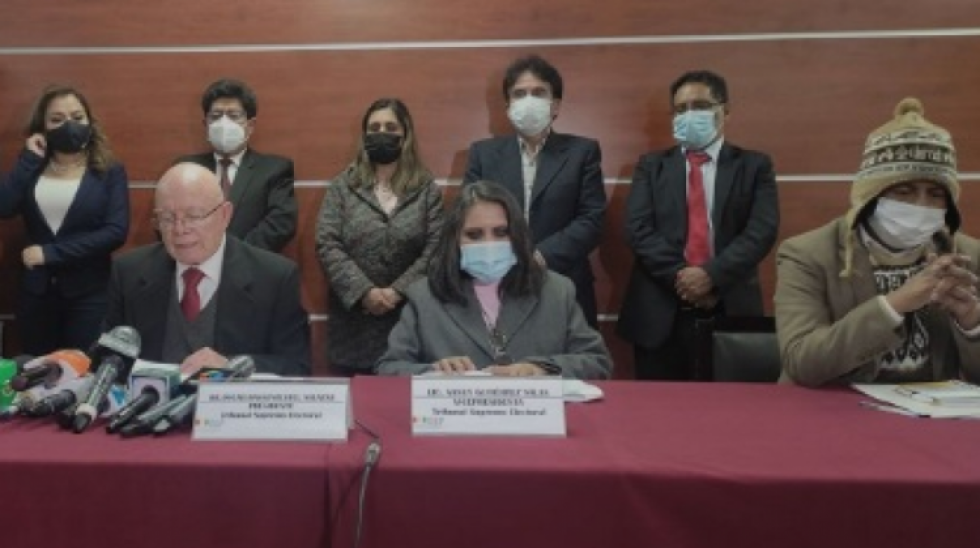 Dos legisladores del MAS denuncian a cuatro vocales del TSE y piden su destitución