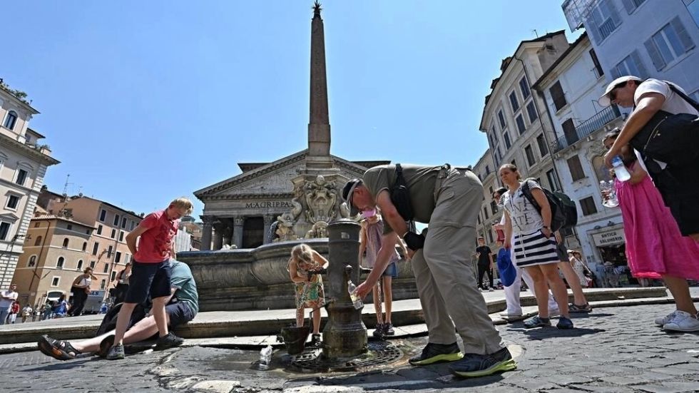 Alerta roja en 16 ciudades de Italia por la ola de calor