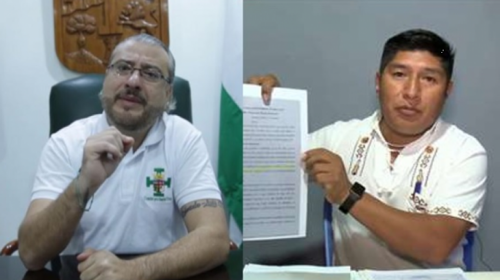 Rómulo Calvo y diputado del MAS se insultan antes de una audiencia por racismo y discriminación