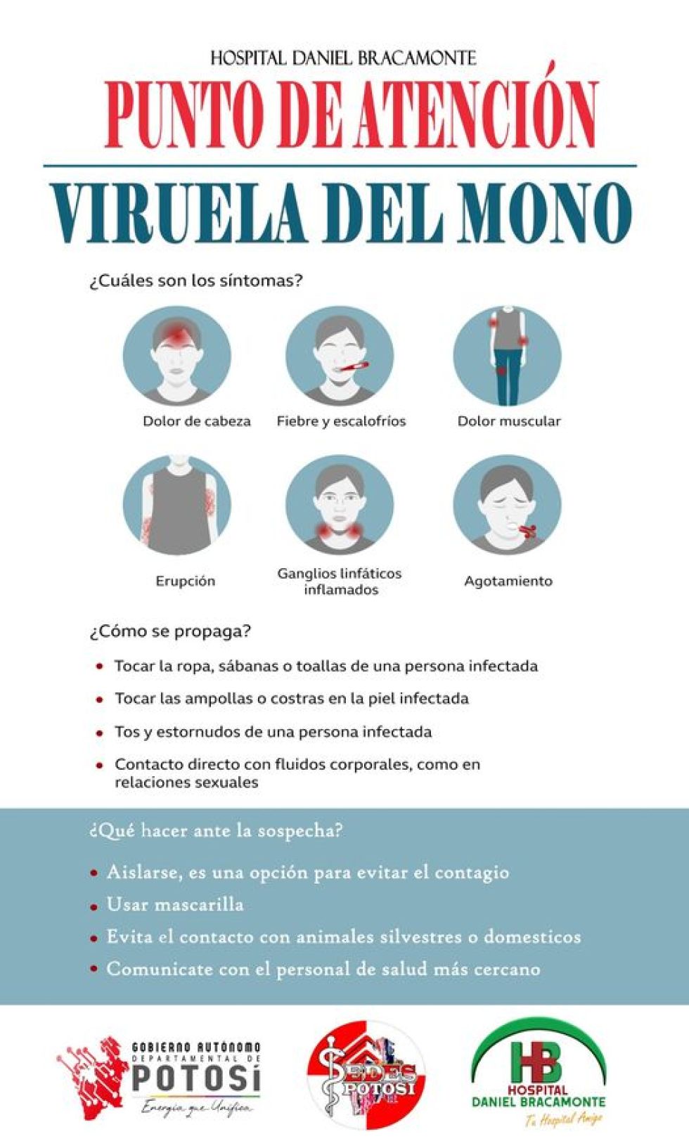Capacitan a personal en salud acerca de la viruela del mono