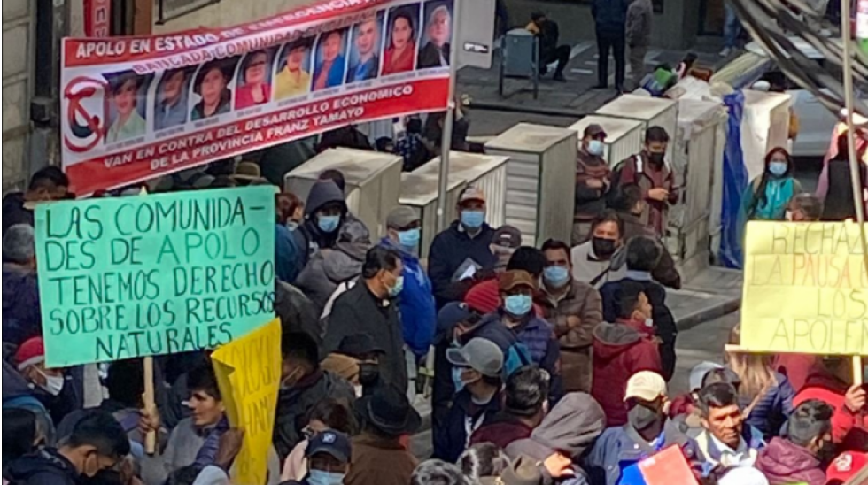 Un vocal evita dar curso a la Acción Popular que pide frenar la minería ilegal en el Madidi