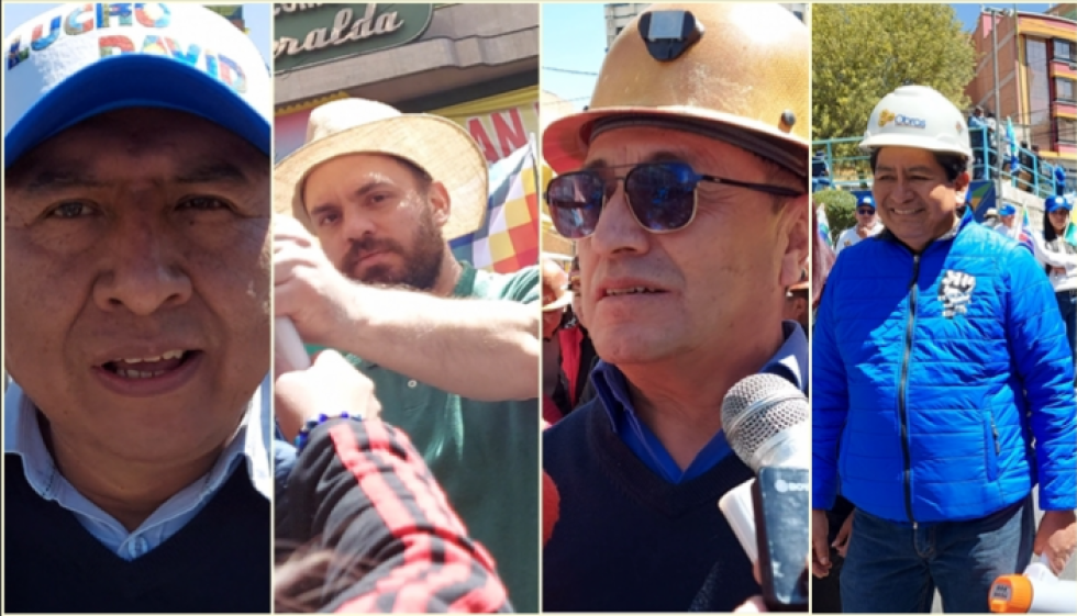 Ministros, legisladores y funcionarios marchan en horario laboral, alegan "vacaciones"