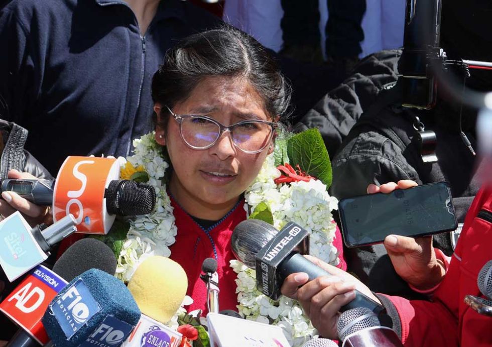 La Alcaldesa de El Alto pregunta a la Policía: ‘¿Por qué no llegan a tiempo donde los llaman?’