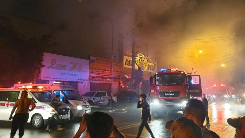 Un incendio en un karaoke de Vietnam deja al menos 23 muertos