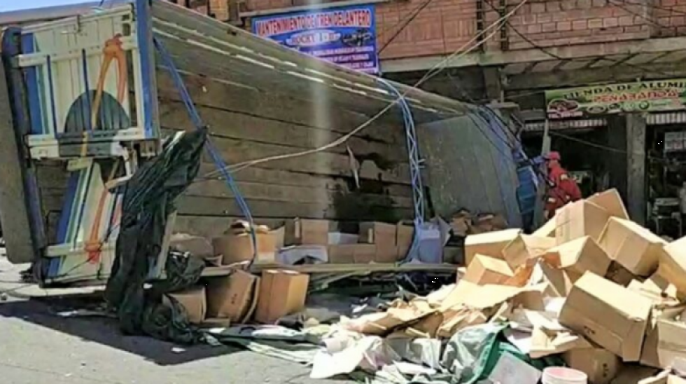 Tránsito dice que camión que ocasionó accidente múltiple aún no hizo su inspección vehicular